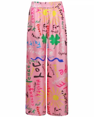 Dream Pink Kakanias Fyori Pant
