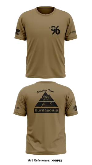 Drinking Team Kurdagonia Store 1 Core Men's SS Performance Tee - xhhpE5
