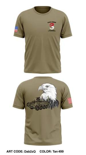 Eagle Troop, 2nd Squadron, 3d Cavalry Regiment  Store 1 Core Men's SS Performance Tee - Dab2zQ