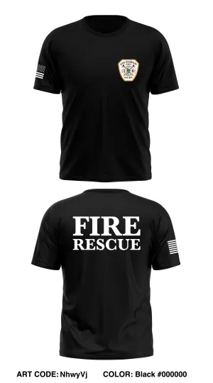 East Hampton Fire and Rescue Store 1 Core Men's SS Performance Tee - NhwyVj