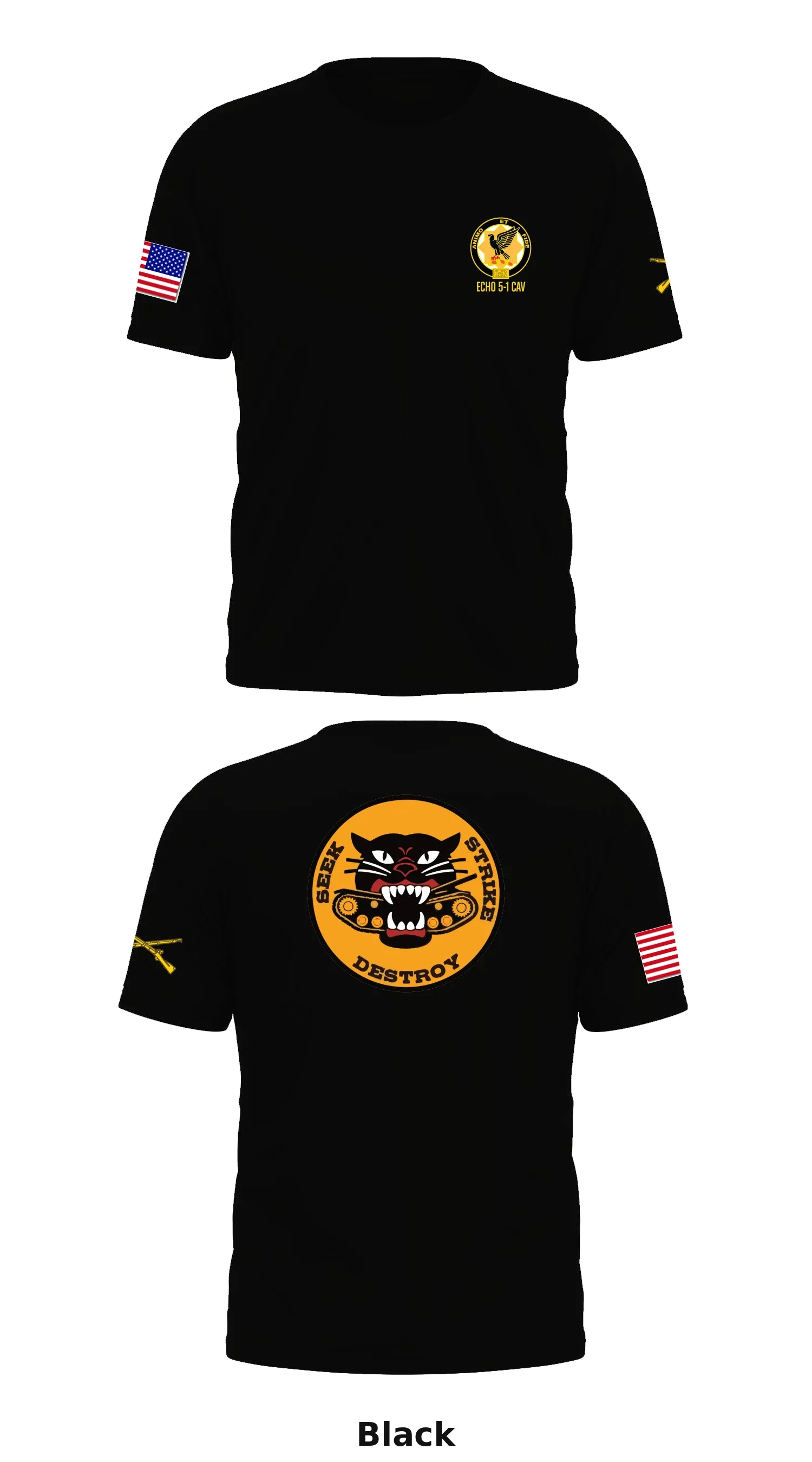 Echo 5-1 CAV Store 1 Core Men's SS Performance Tee - 68927442648