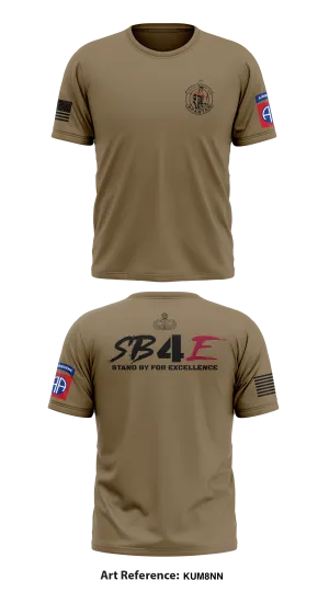 Echo Company “Spartans”, 307th AEB Store 1 Core Men's SS Performance Tee - kum8Nn