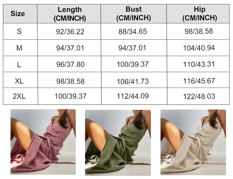 Elegant V-Neck Sleeveless Dresses For Women