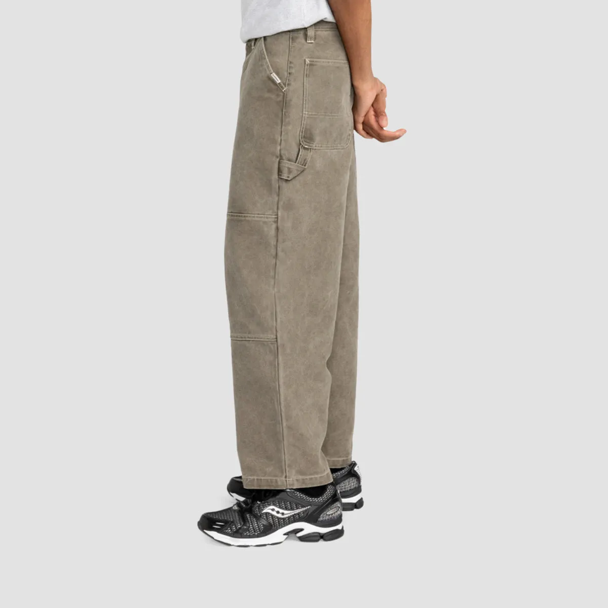 Element Carpenter Canvas Pants  Stone Grey
