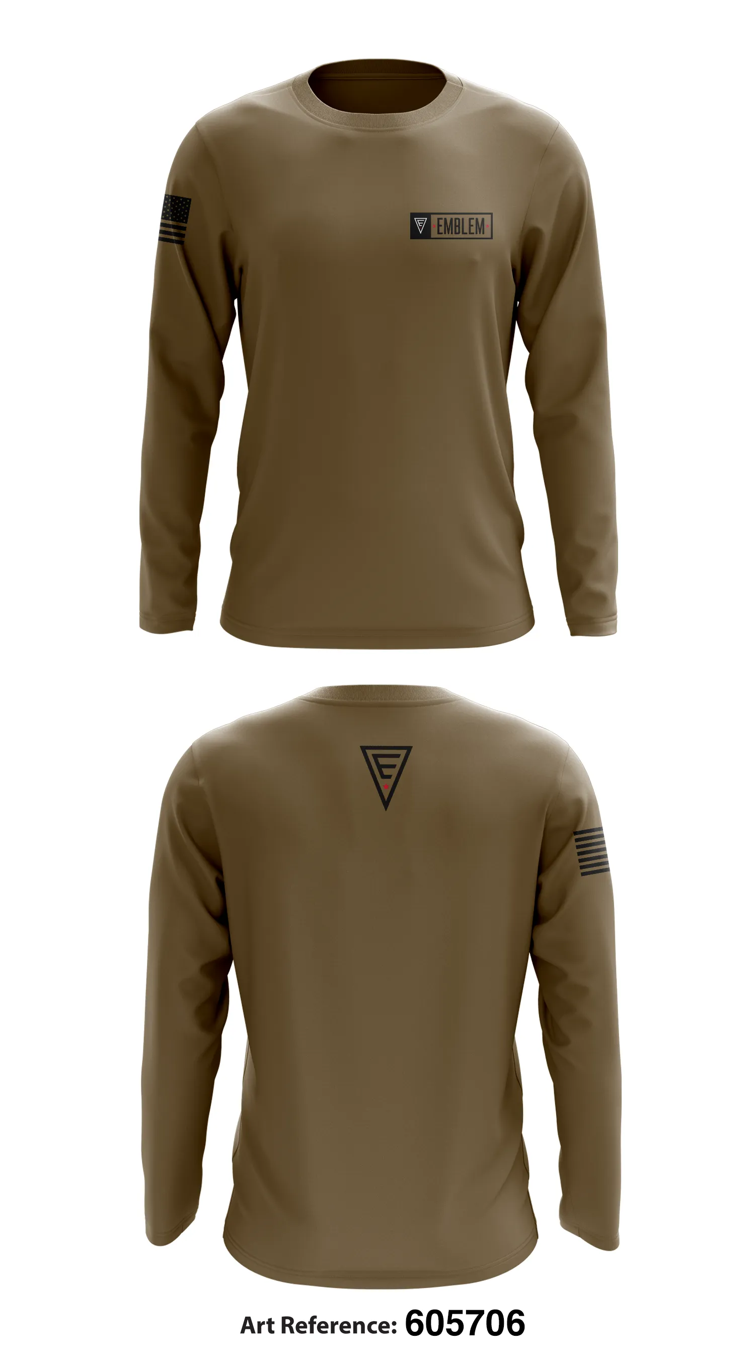 Emblem Athletic - Team Store Core Men's LS Performance Tee - 605706