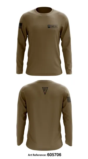 Emblem Athletic - Team Store Core Men's LS Performance Tee - 605706