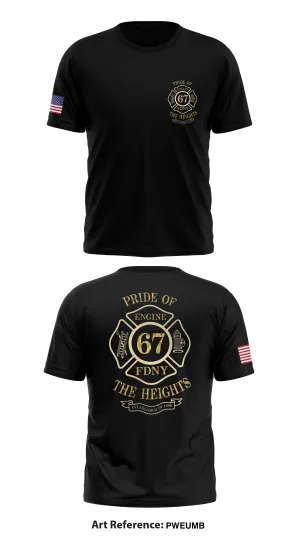 Engine 67 Store 1 Core Men's SS Performance Tee - PWEuMb