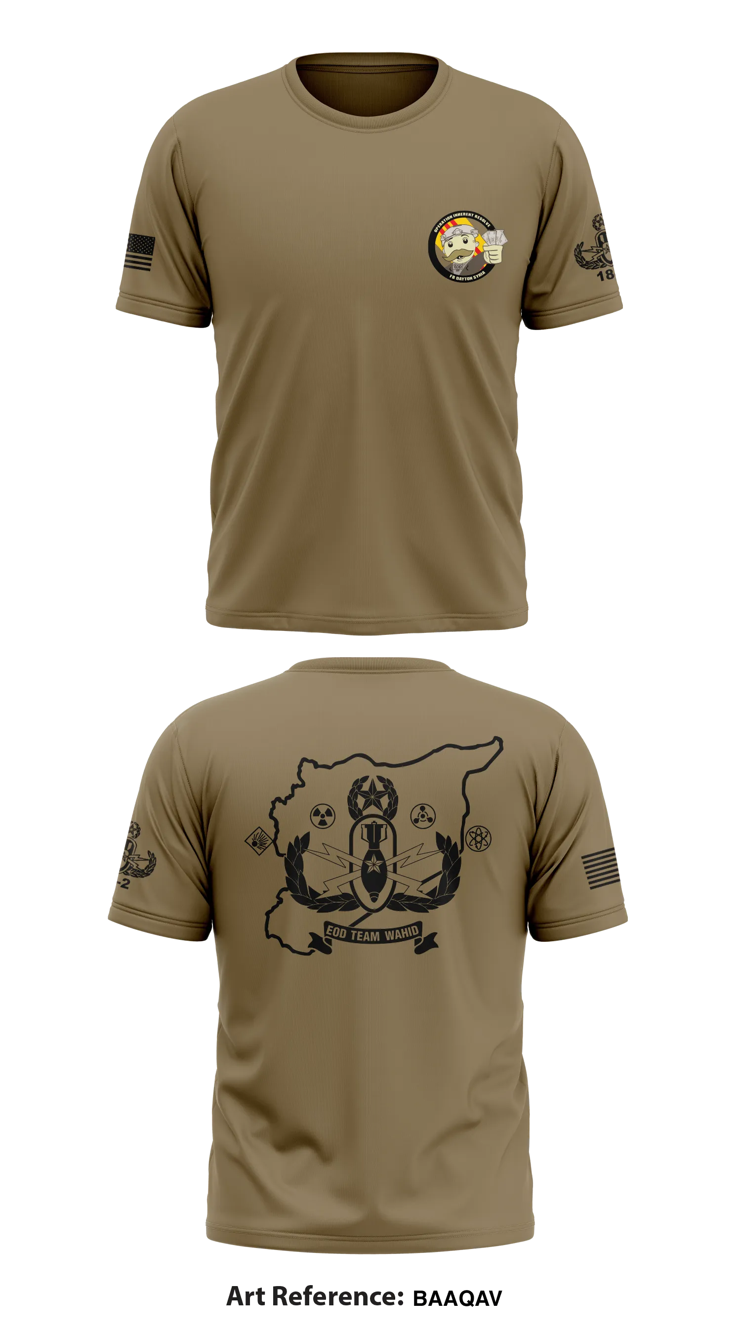 EOD Core Men's SS Performance Tee - BaaQAV