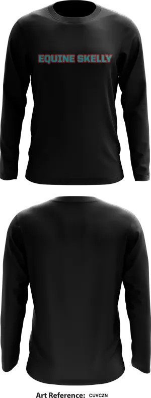 Equine Skelly  Store 1 Core Men's LS Performance Tee - cuvczN