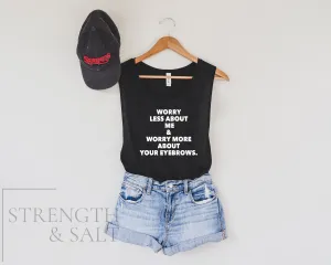 Eyebrows Muscle Tank