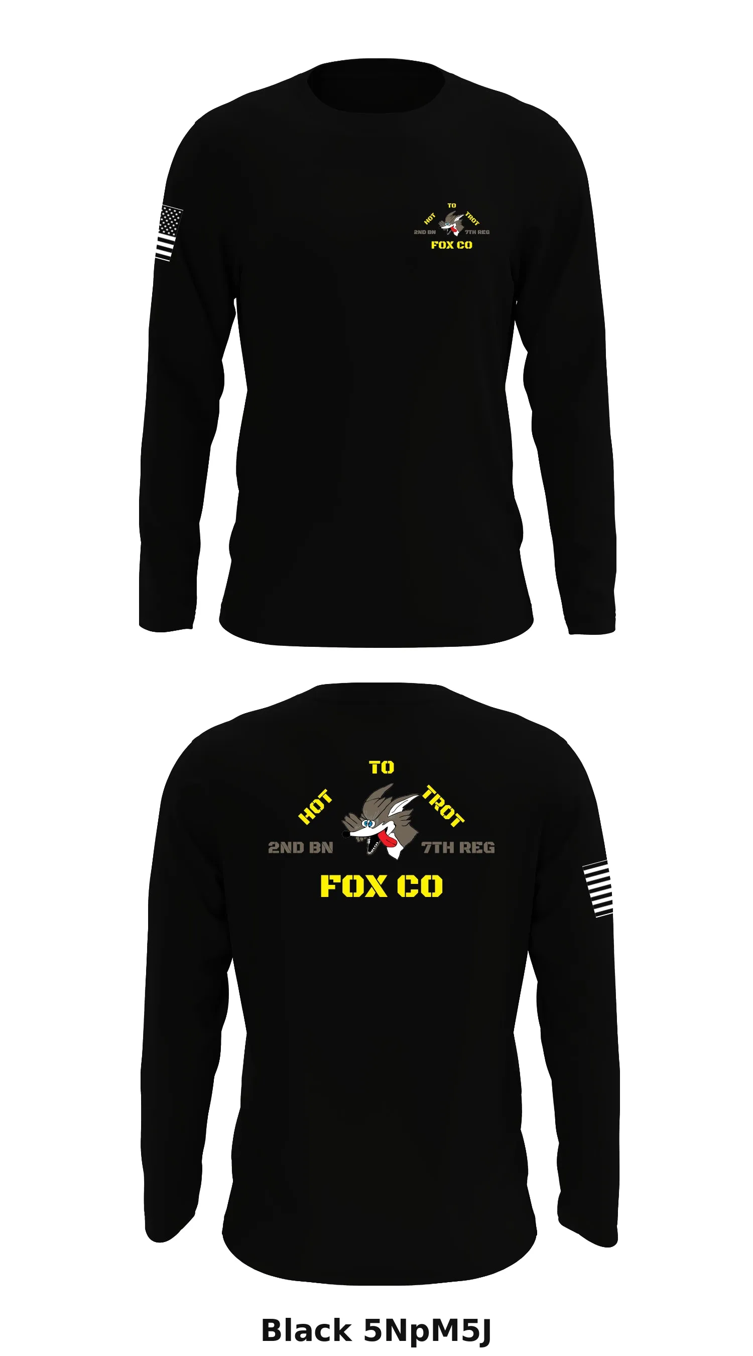 F co 2 BN 7 Marines  Store 1 Core Men's LS Performance Tee - 5NpM5J