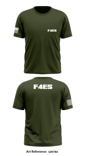 F4ES Store 1 Core Men's SS Performance Tee - DMRww2