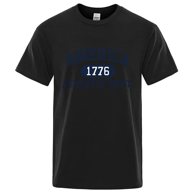 Fashion 1776 Athletic Tee Clothes