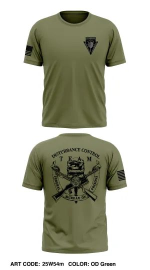 FCI Seagoville Disturbance Control Team Core Men's SS Performance Tee - 25W54m