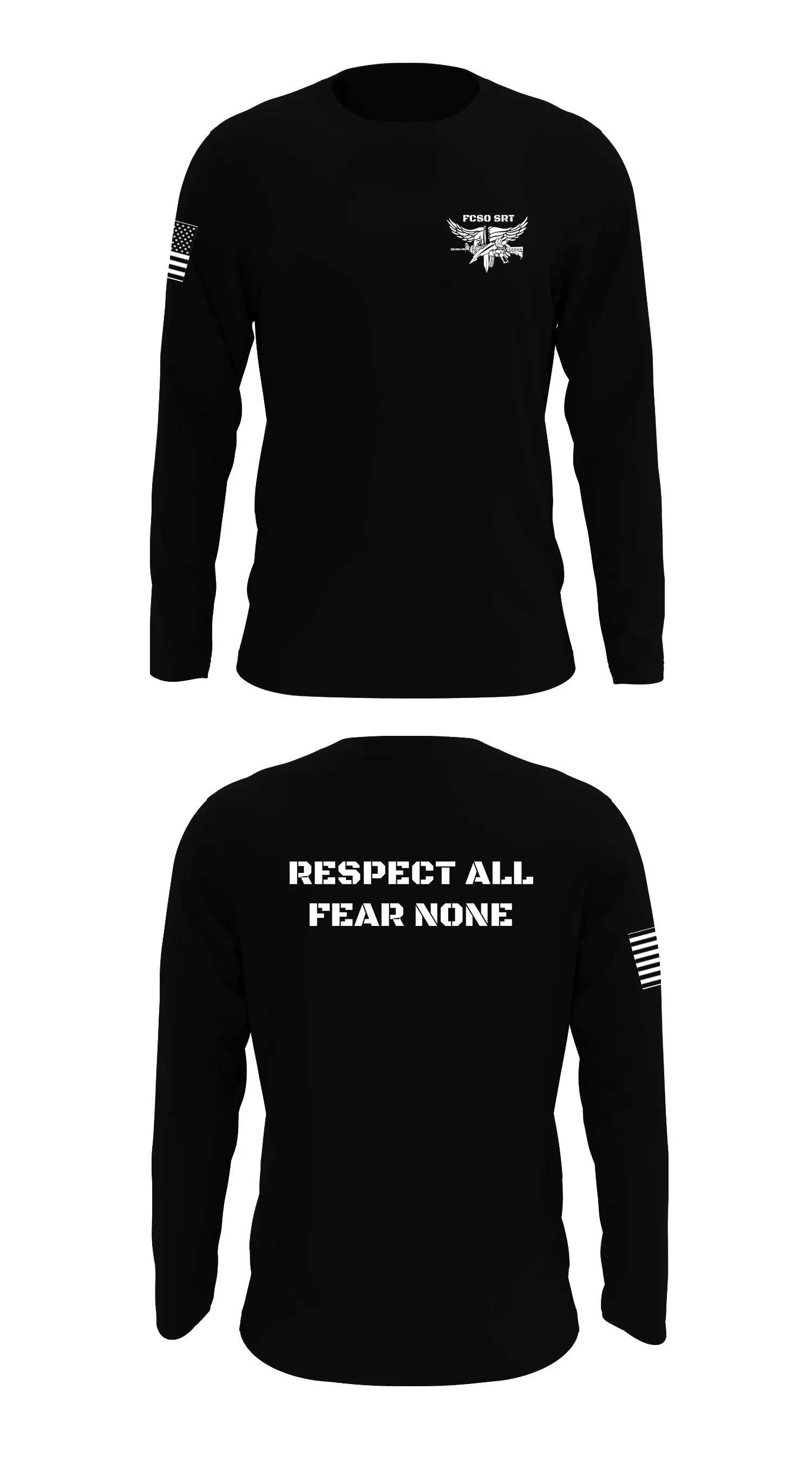 FCSO Special Response Team Store 1 Core Men's LS Performance Tee - 38585116657