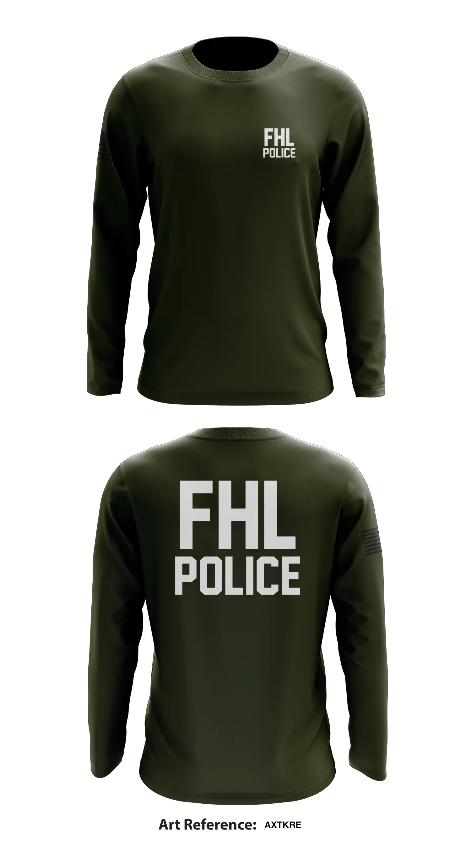 FHL Police Store 1 Core Men's LS Performance Tee - 43530823040
