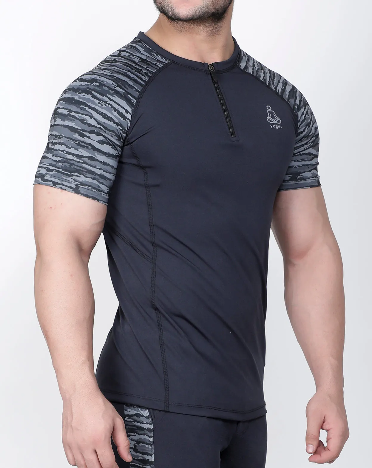 Fierce Grey Compression T-Shirt