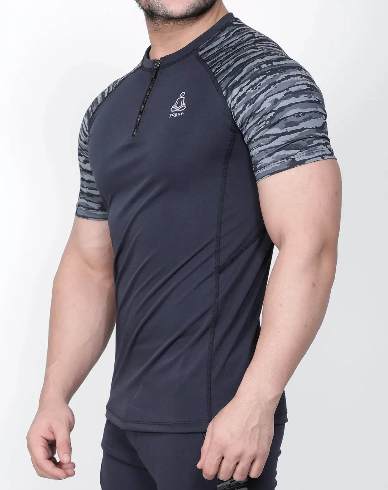 Fierce Grey Compression T-Shirt