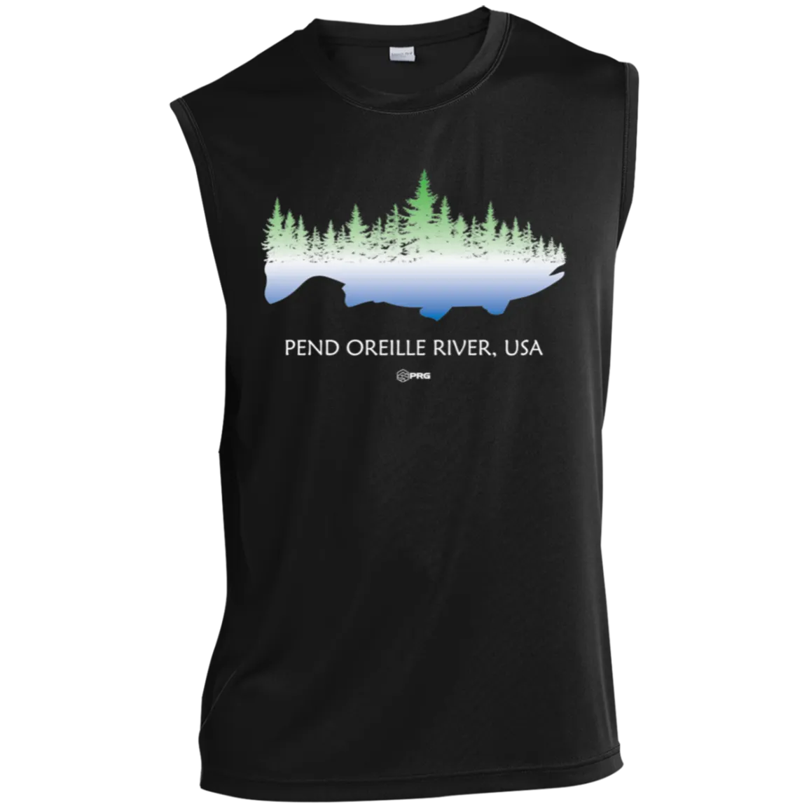 Forest and Fish - Sleeveless Shirt