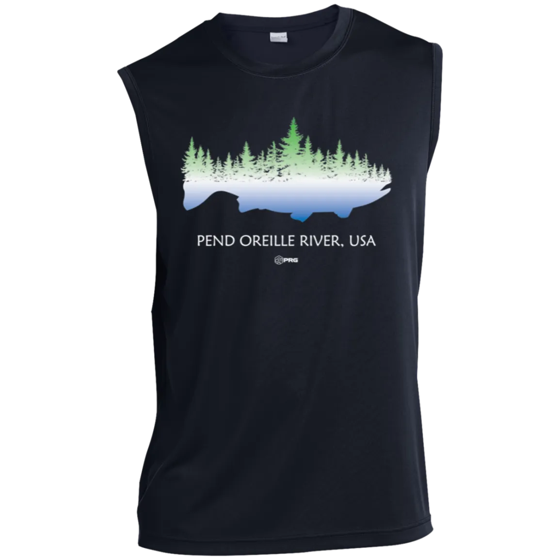 Forest and Fish - Sleeveless Shirt