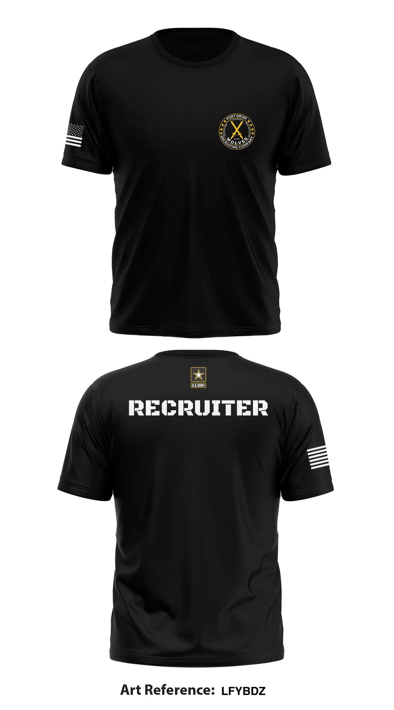 Fort Drum Recruiting Company Store 1 Core Men's SS Performance Tee - LFybDz