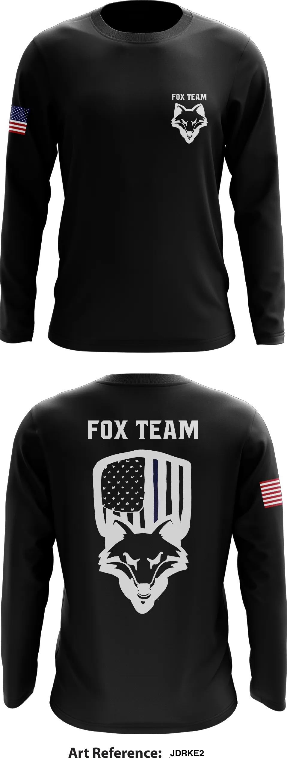 Fox Team Store 1 Core Men's LS Performance Tee - JdRKE2