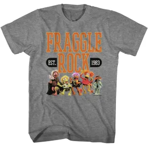 Fraggle Rock Athletic Graphite Heather T-Shirt