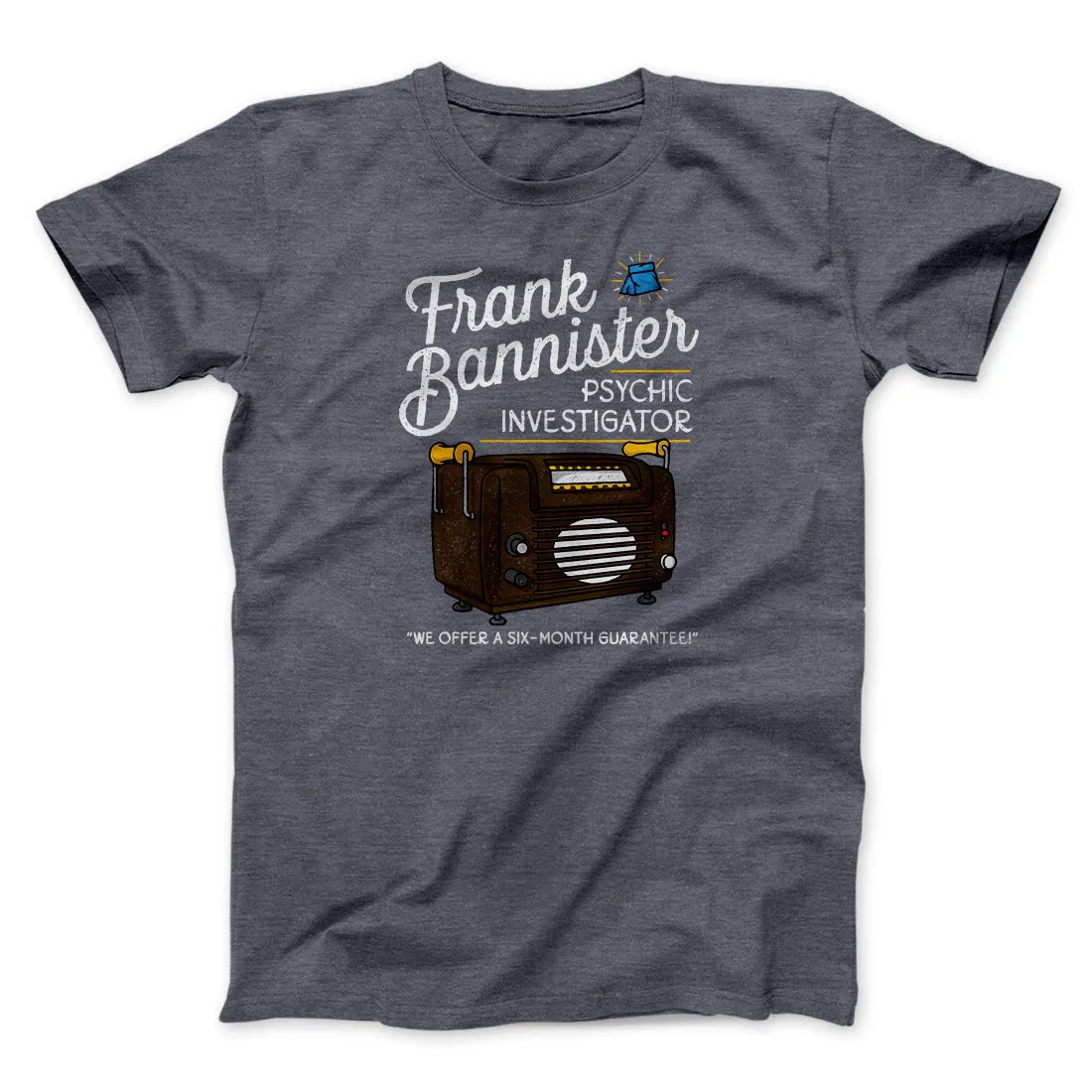 Frank Bannister Psychic Investigator Funny Movie Men/Unisex T-Shirt
