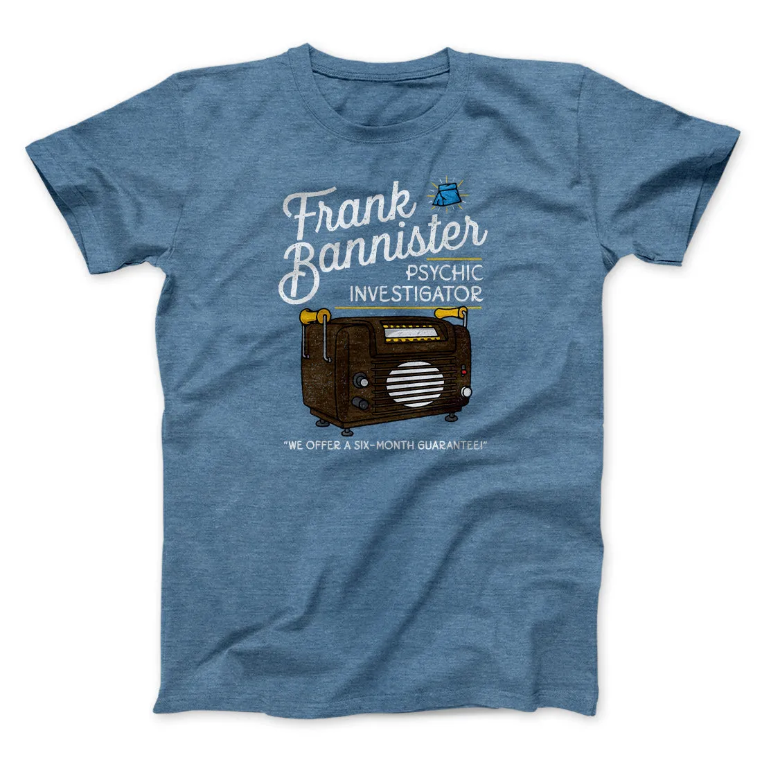 Frank Bannister Psychic Investigator Funny Movie Men/Unisex T-Shirt