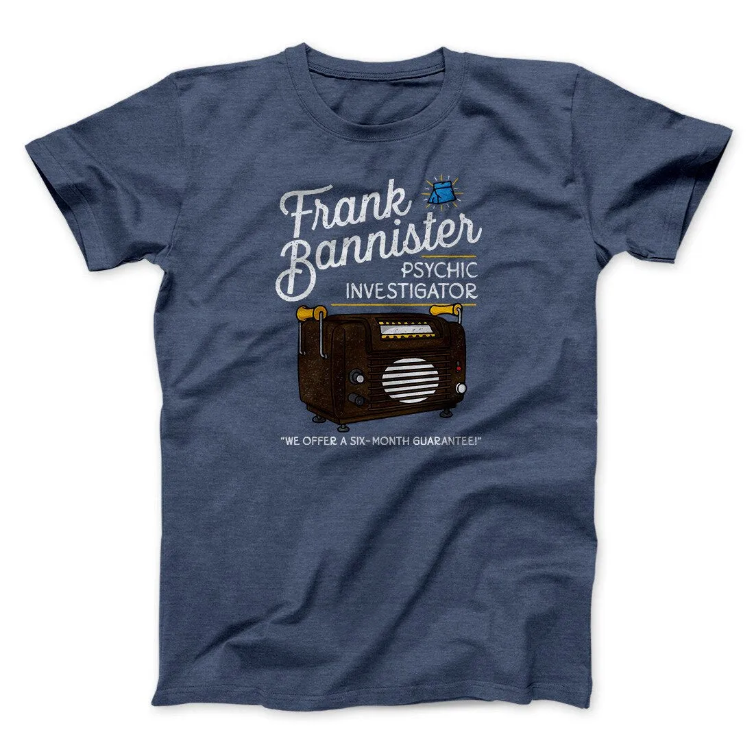Frank Bannister Psychic Investigator Funny Movie Men/Unisex T-Shirt