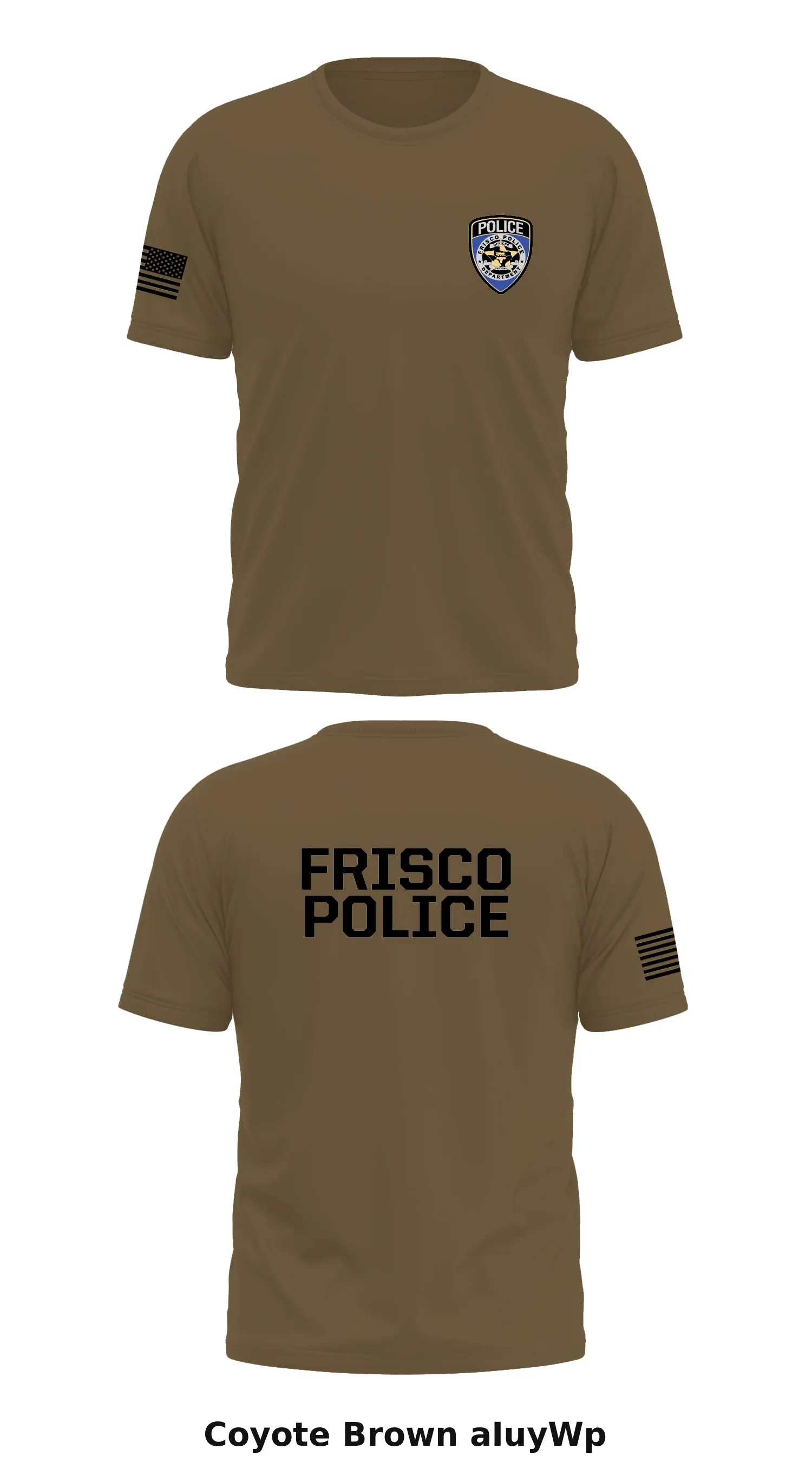 Frisco Police Store 1 Core Men's SS Performance Tee - aIuyWp
