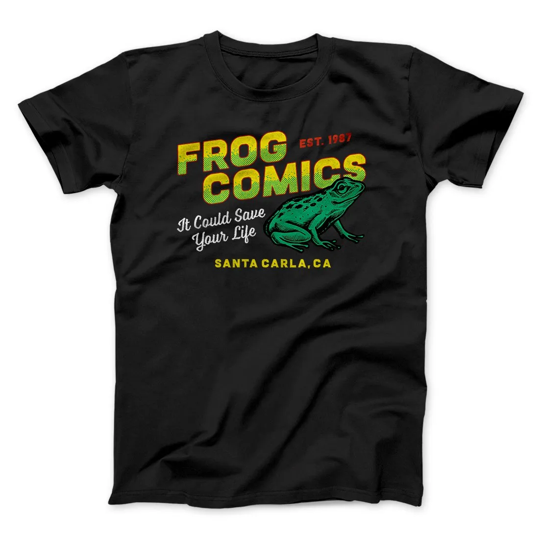 Frog Comics Funny Movie Men/Unisex T-Shirt