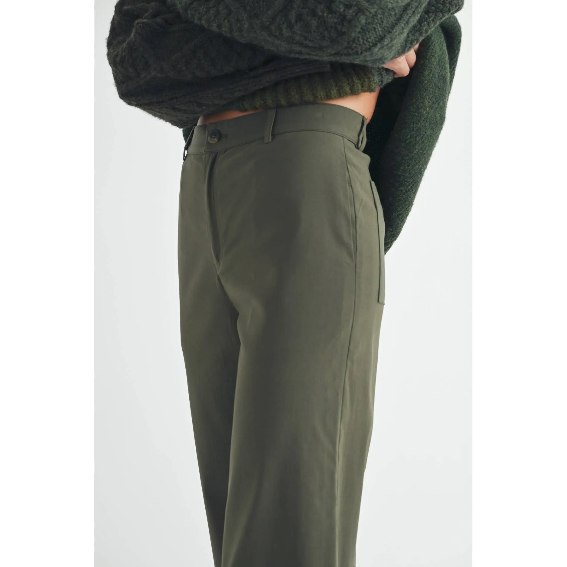 FUN2FUN - STRETCH WIDE LEG PANTS