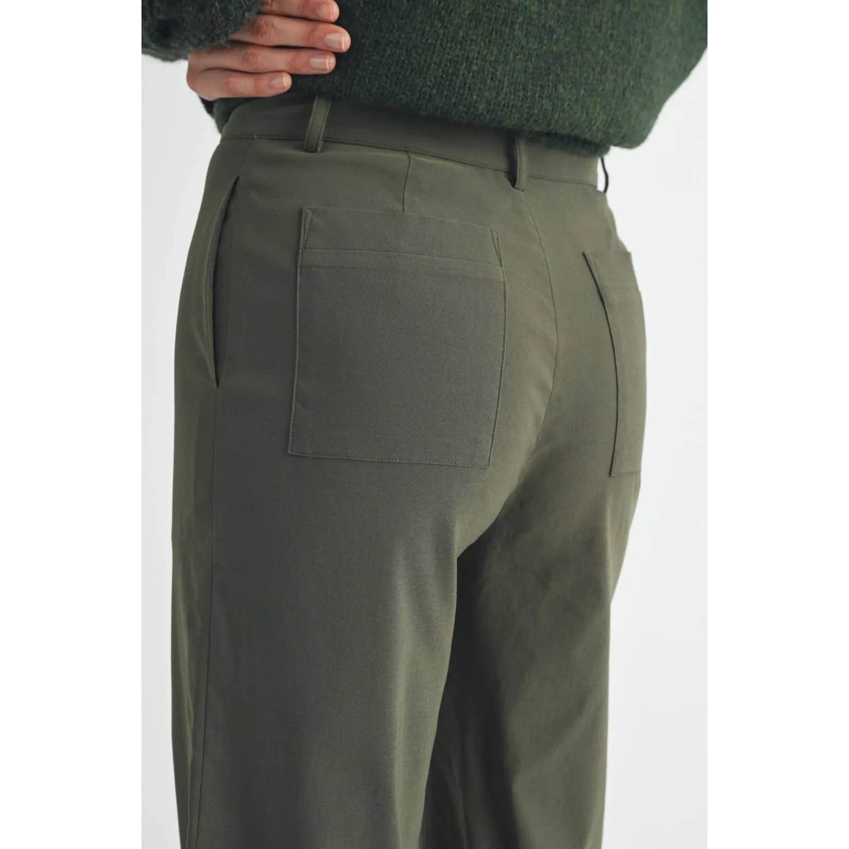 FUN2FUN - STRETCH WIDE LEG PANTS
