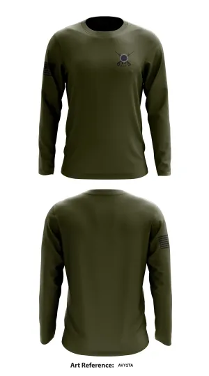GCRTA Emergency Service Team (EST) Store 1 Core Men's LS Performance Tee - avy2TA