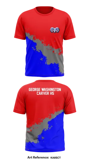 George Washington Carver HS Store 1 Core Men's SS Performance Tee - kA8sCT