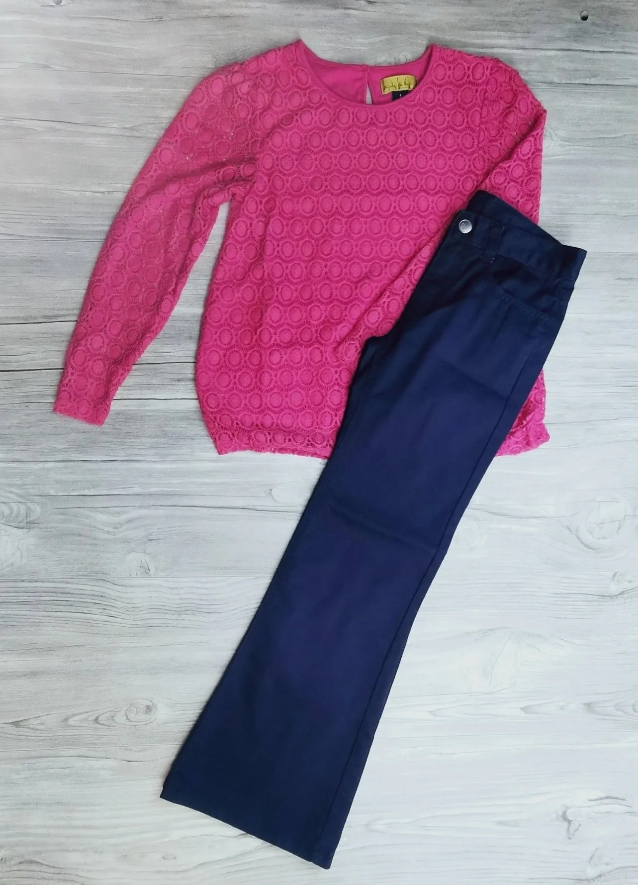 GIRL SIZE 8 YEARS - NICOLE MILLER / GYMBOREE, 2 Piece Mix N Match Outfit NWOT / EUC B20