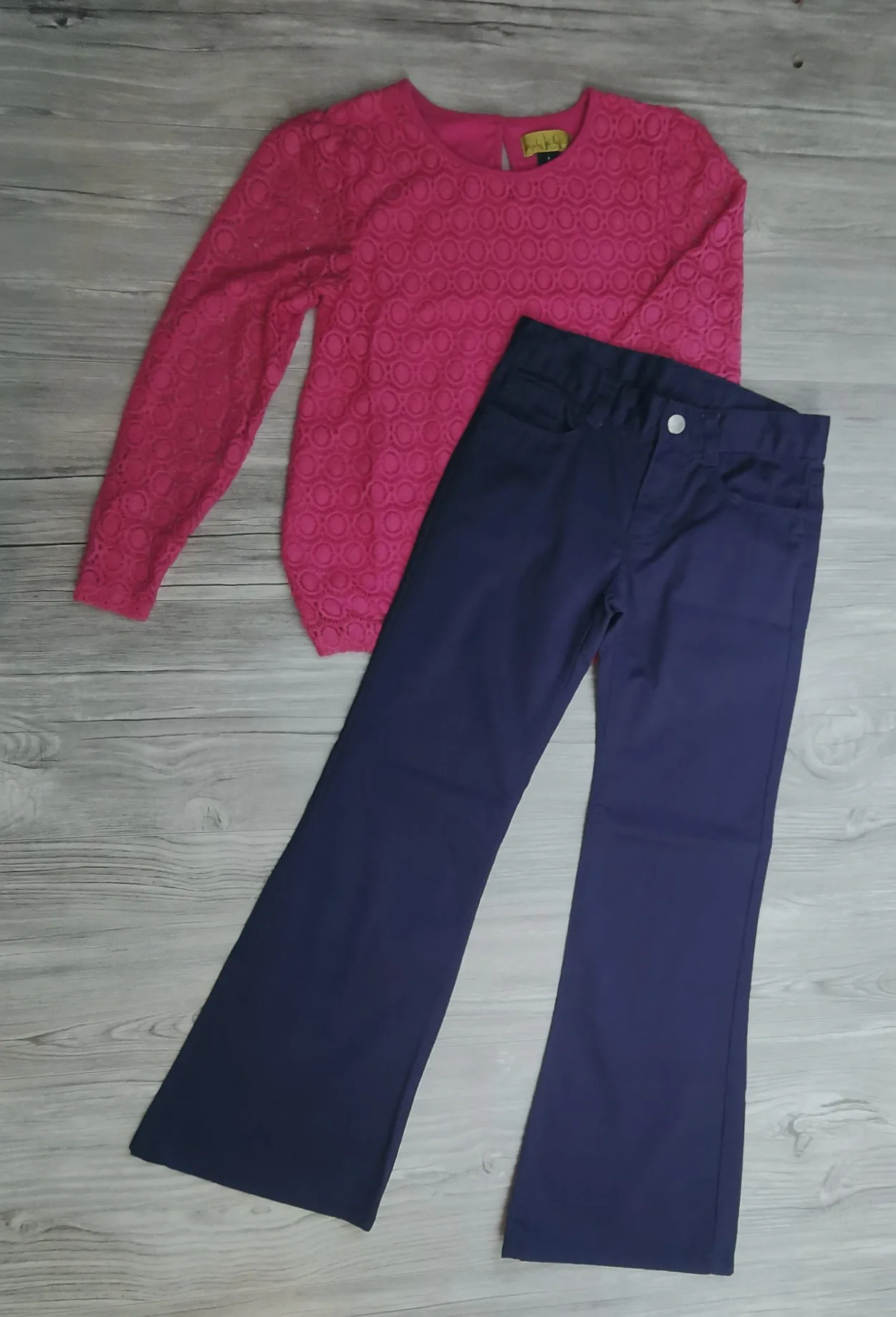 GIRL SIZE 8 YEARS - NICOLE MILLER / GYMBOREE, 2 Piece Mix N Match Outfit NWOT / EUC B20