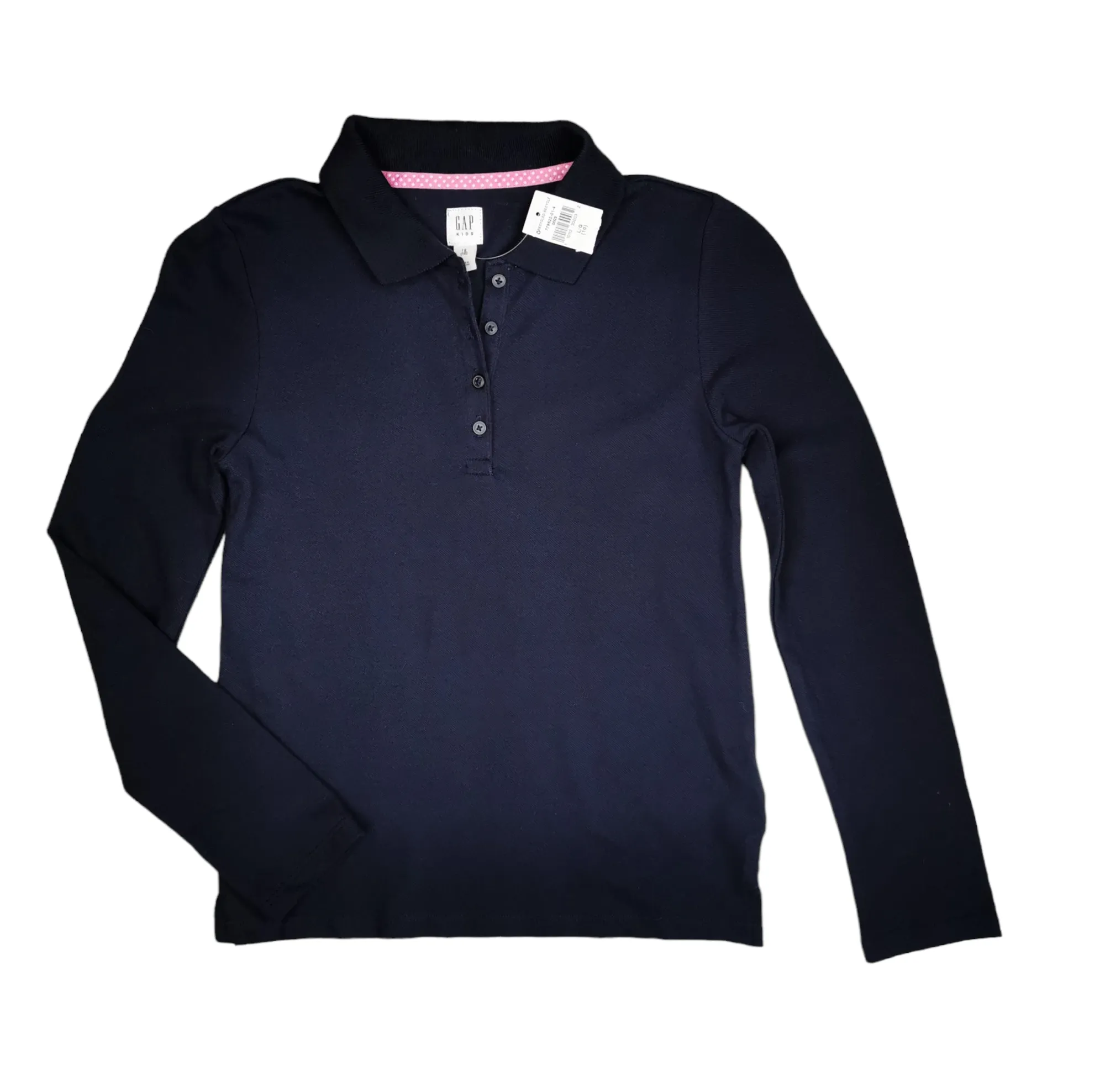 GIRL SIZE LARGE (10 YEARS) - GAP kids, Long-sleeve Golf Dress Top NWT B32