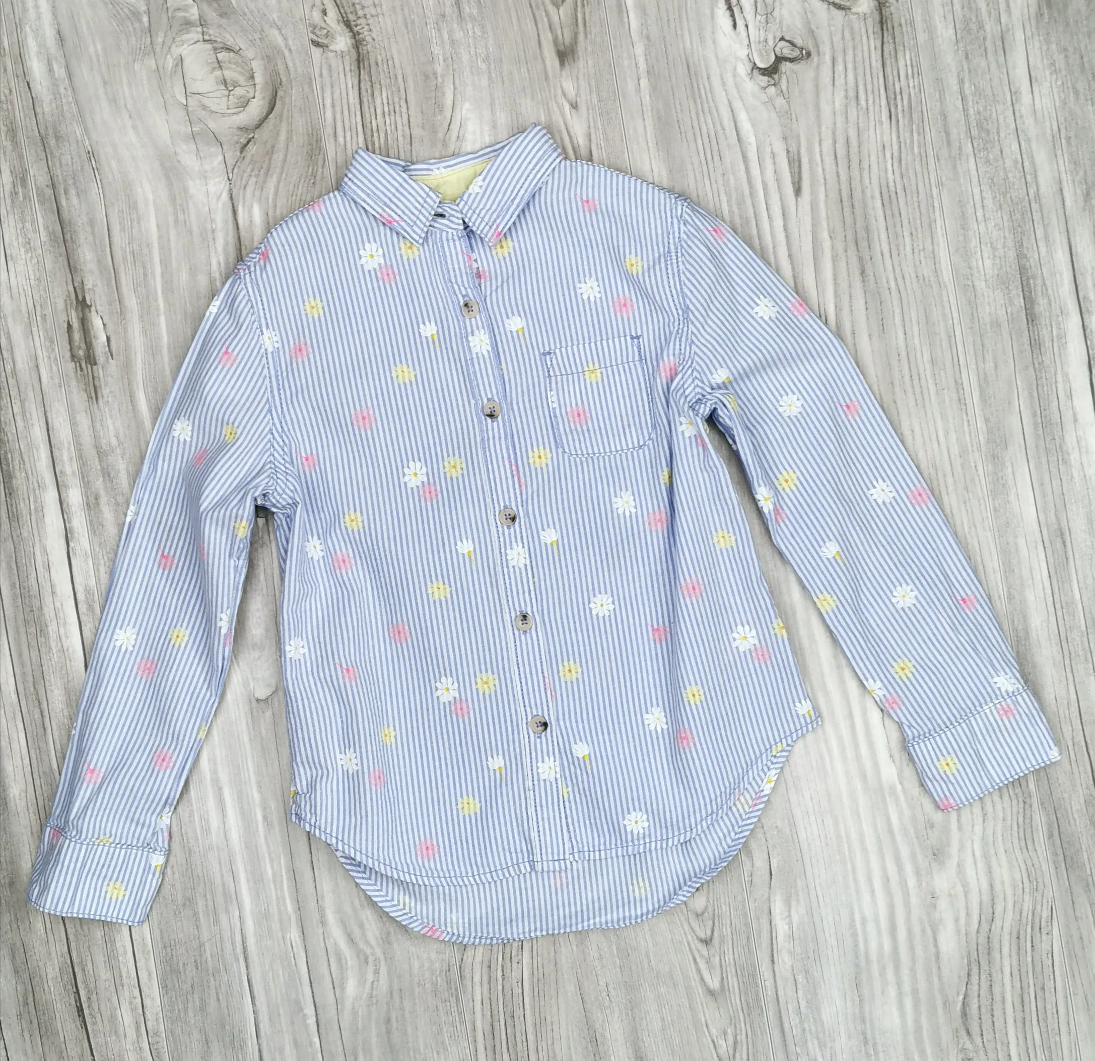 GIRL SIZE SMALL (6 YEARS/6X) - CAT & JACK, Floral Dress Top EUC B32