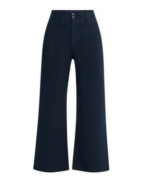 Grant Cropped High Rise (Navy)