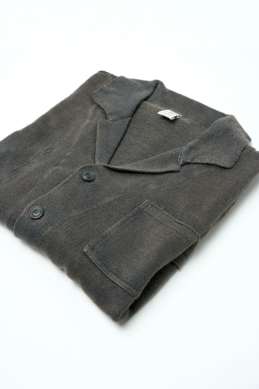 GRP Knitwear 3-Pocket-Jacket SF PL 60 Linen Knit Charcoal
