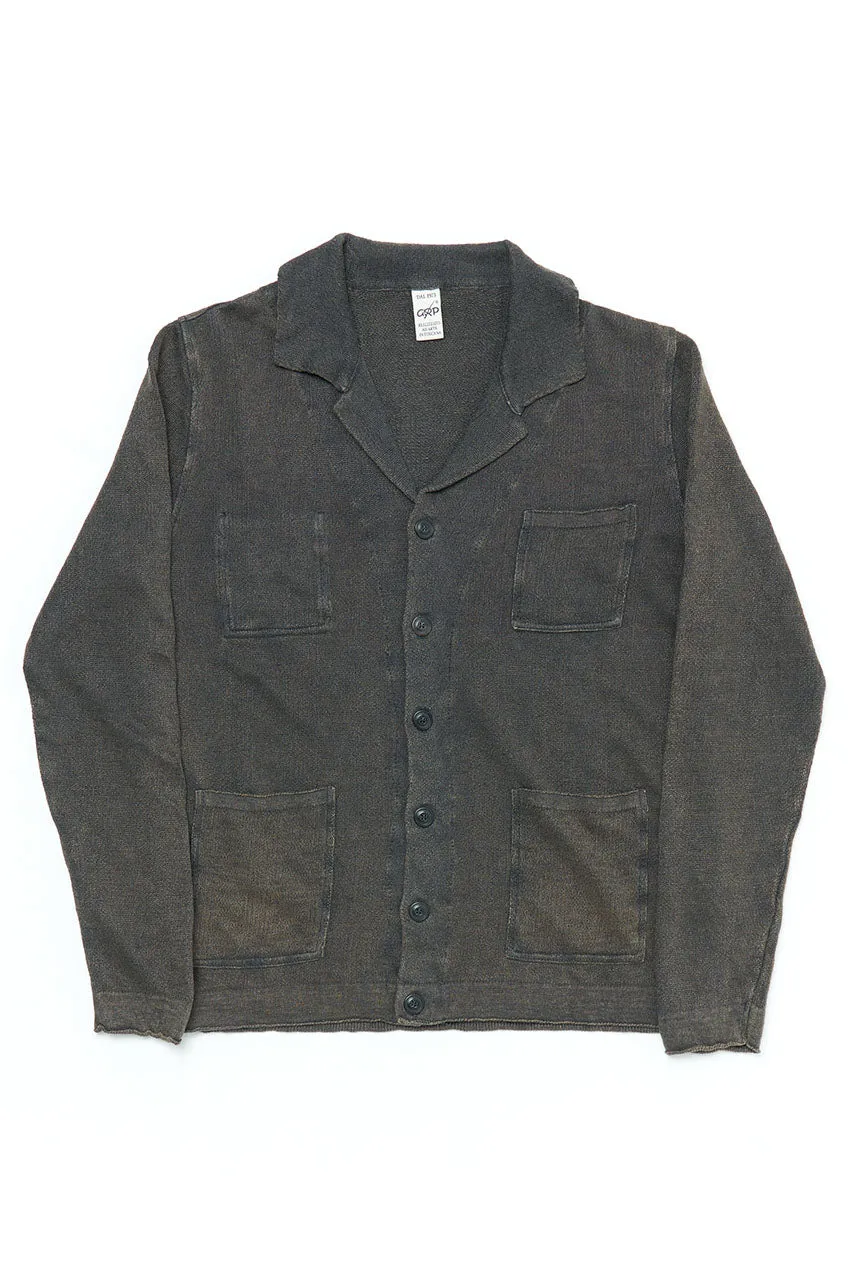 GRP Knitwear 3-Pocket-Jacket SF PL 60 Linen Knit Charcoal