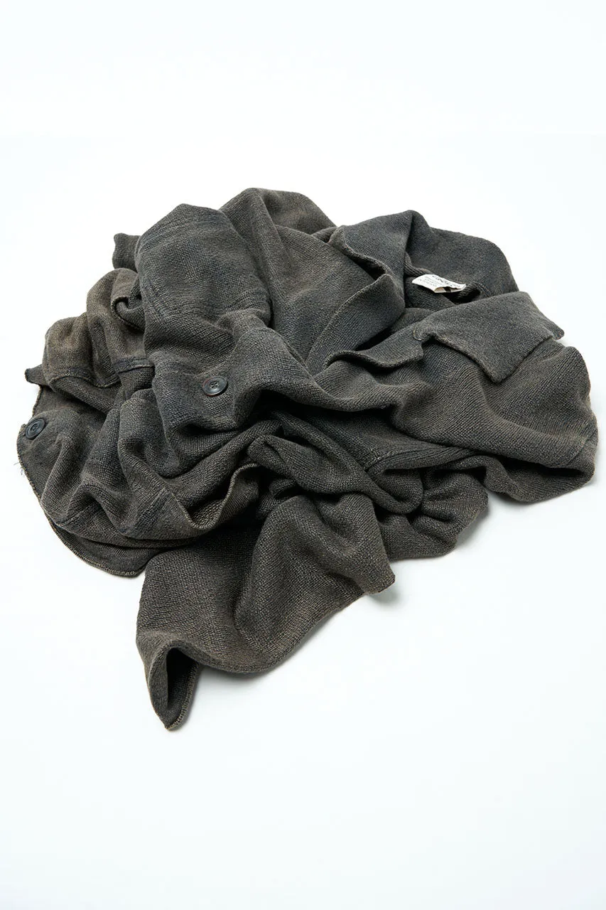 GRP Knitwear 3-Pocket-Jacket SF PL 60 Linen Knit Charcoal