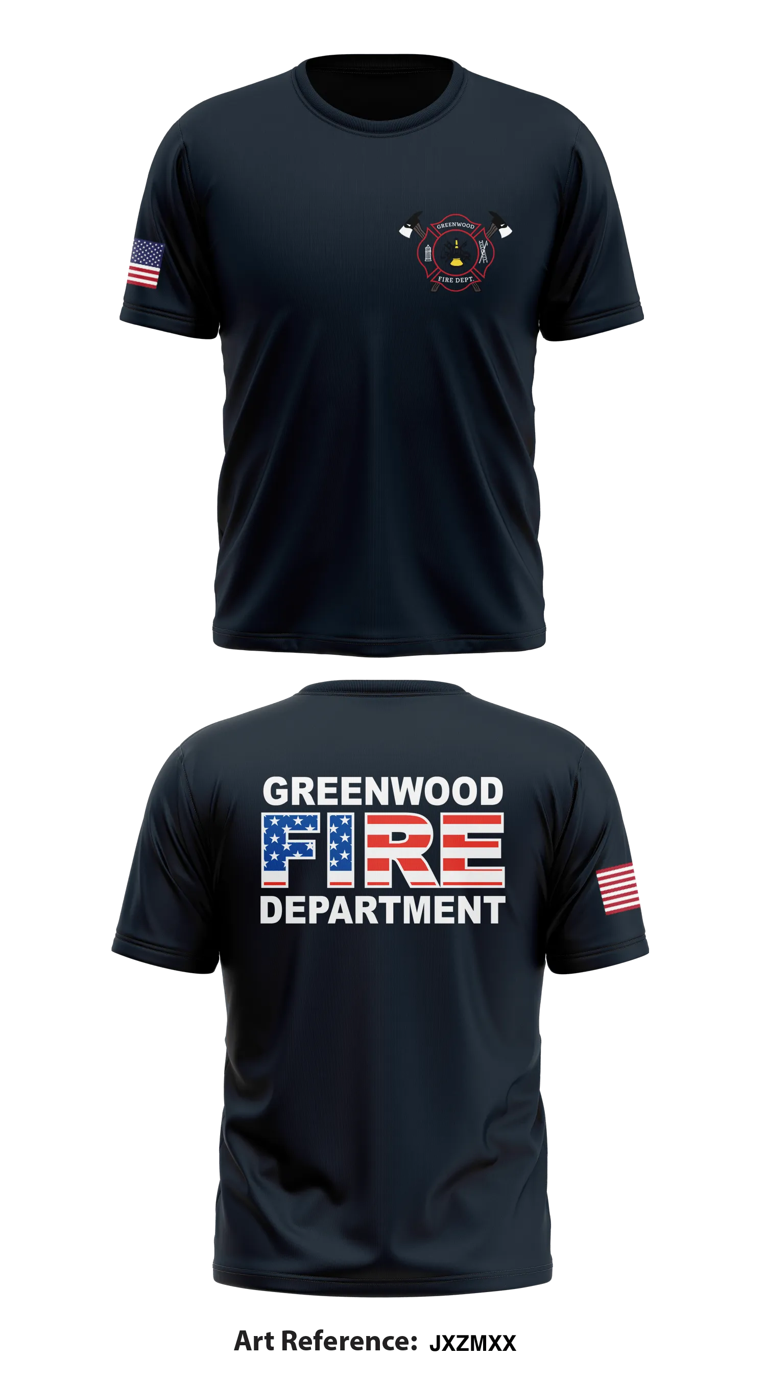 GVFD Store 1 Core Men's SS Performance Tee - JxzMxX