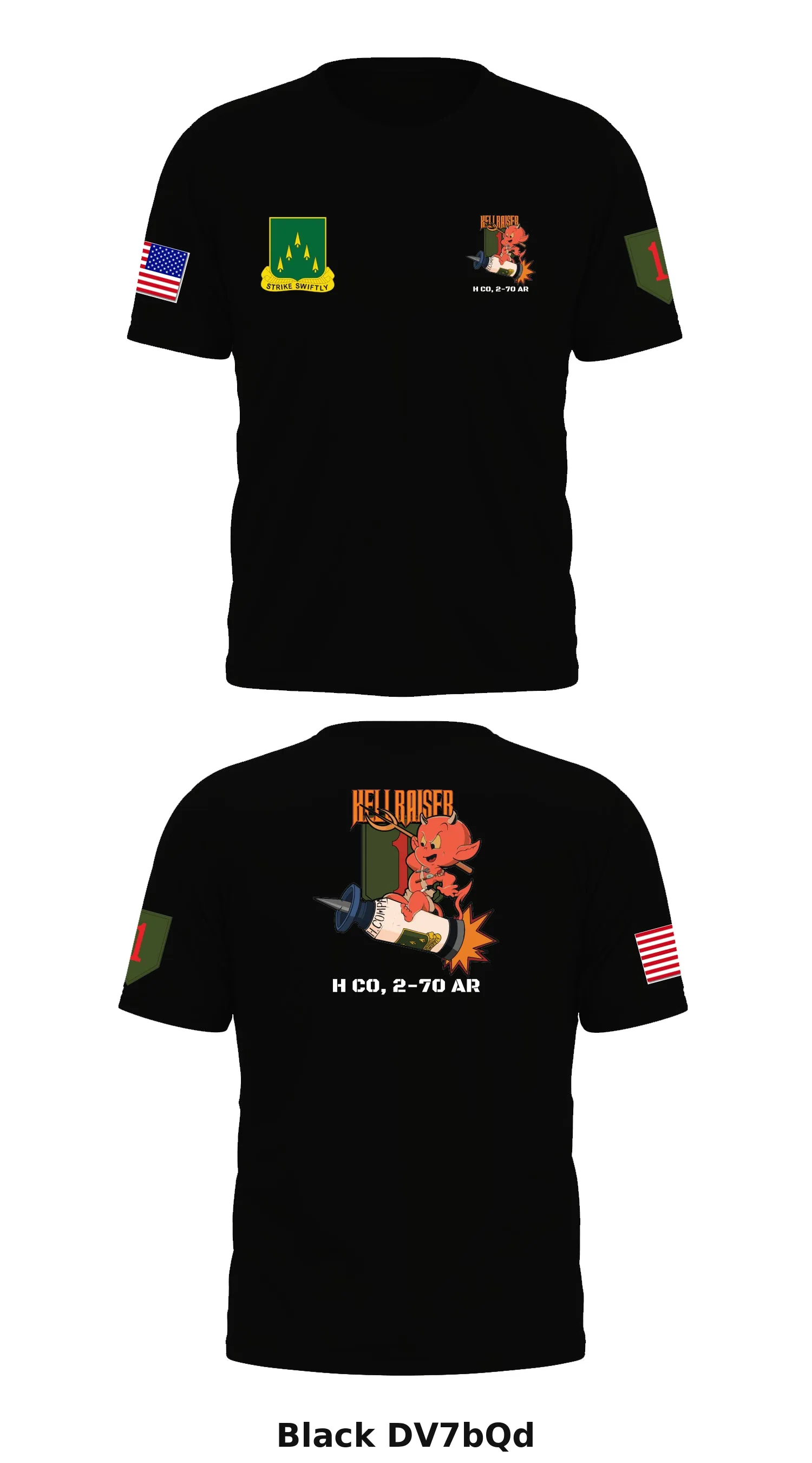 H CO, 2-70 AR  Store 1 Core Men's SS Performance Tee - DV7bQd