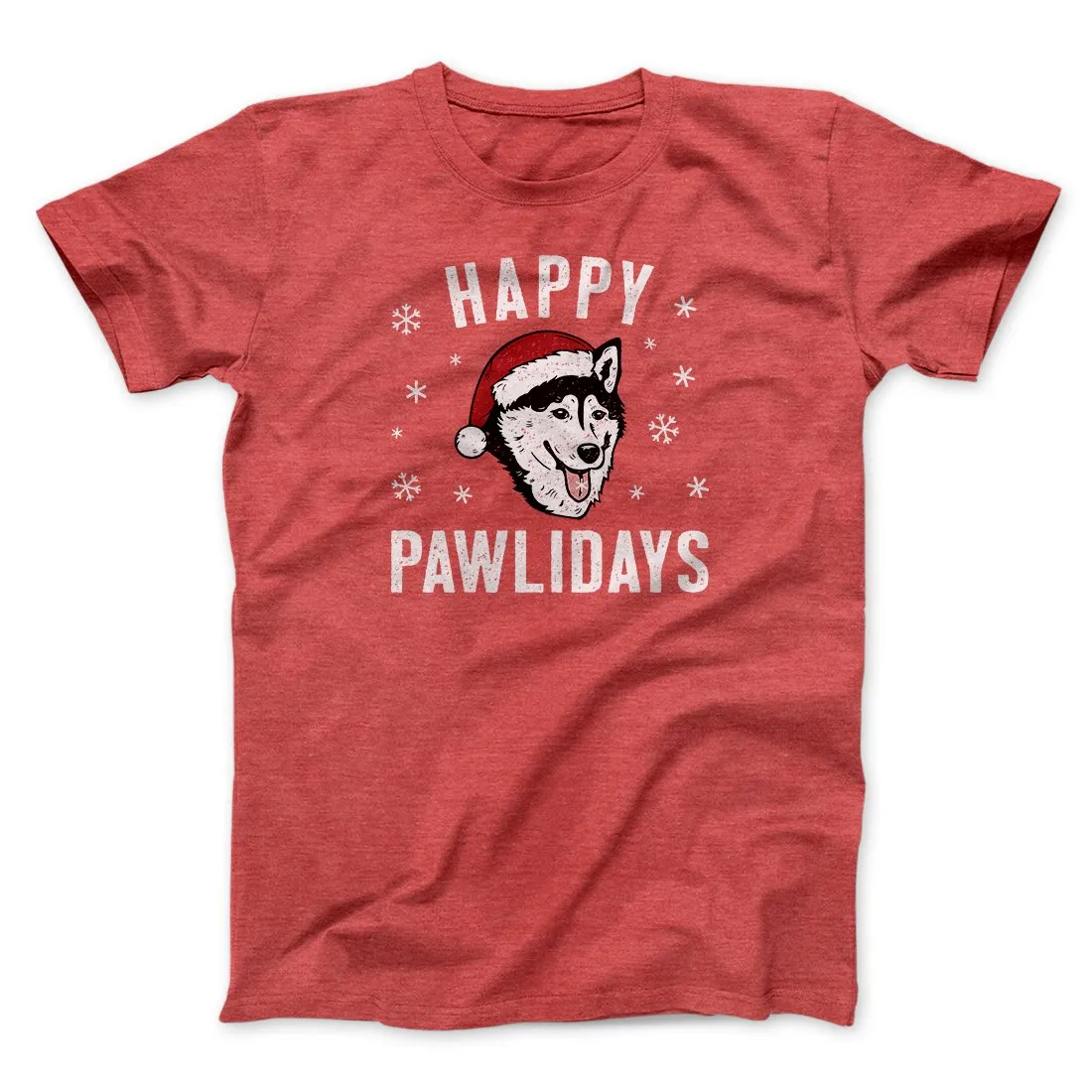 Happy Pawlidays Men/Unisex T-Shirt
