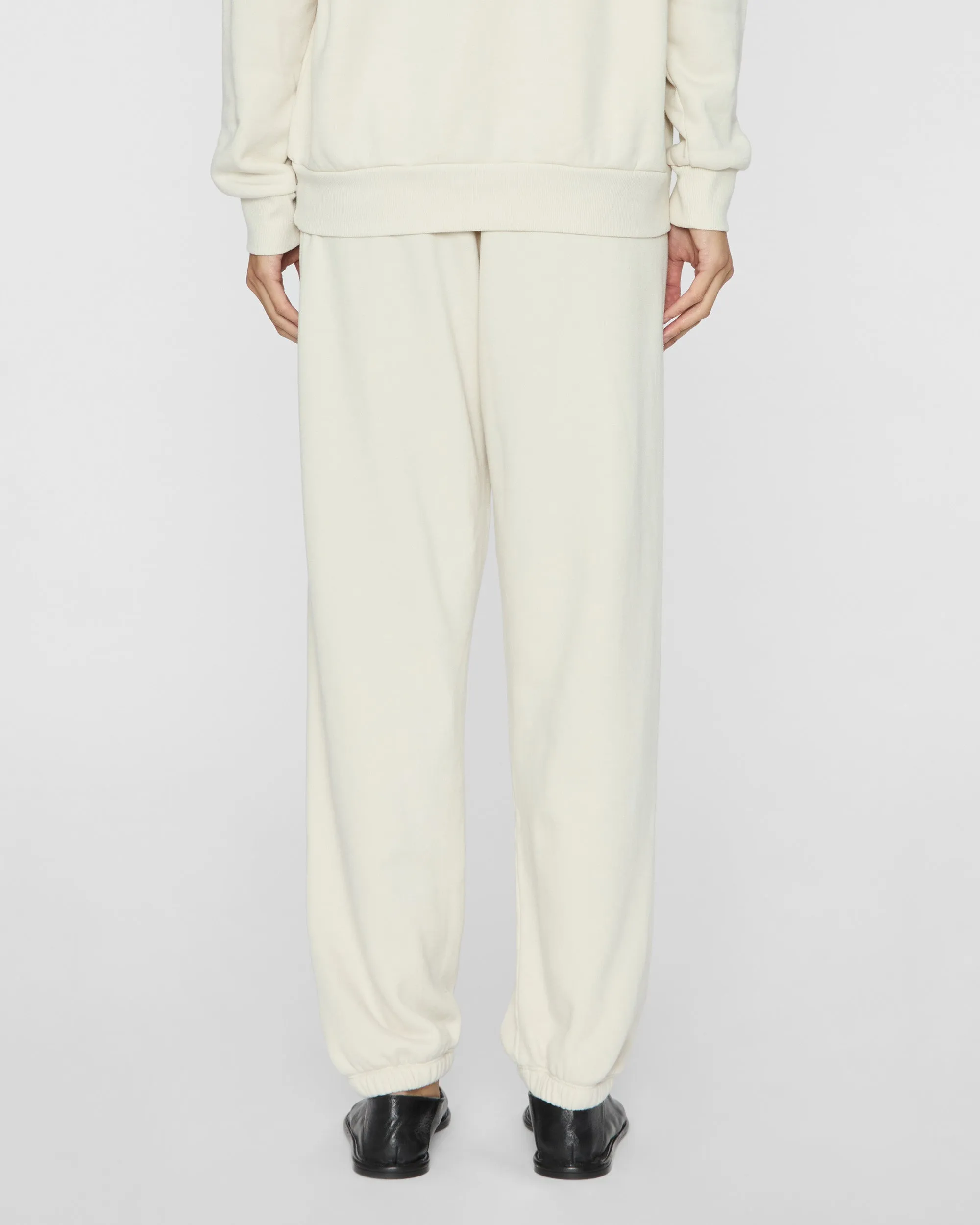 Heart Sweatpants in Vintage White