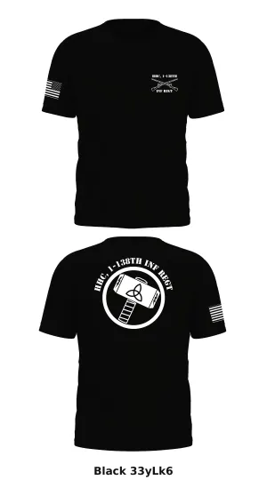 HHC, 1-138th INF REGT  Store 1 Core Men's SS Performance Tee - 33yLk6
