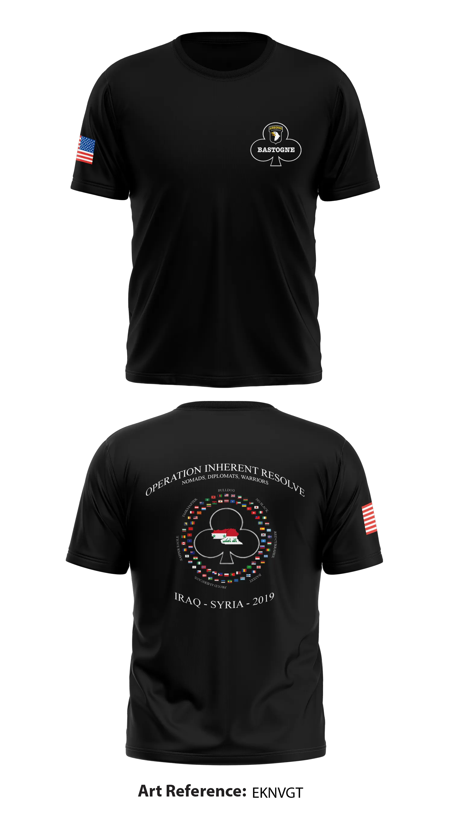 HHC, 1BCT, 101st Airborne Division (AASLT) Core Men's SS Performance Tee - eKnvGt